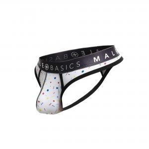 MALE BASICS SEXY POUCH THONG CONFETTI SMALL