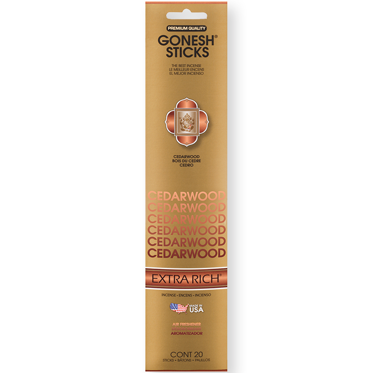 GONESH INCENSE STICKS CEDARWOOD