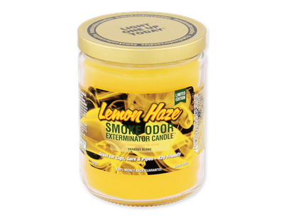 SMOKE ODOR CANDLE LEMON HAZE