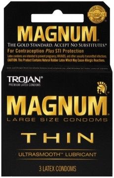 TROJAN MAGNUM THIN 3PK