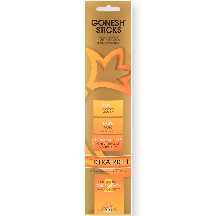 GONESH INCENSE STICKS VARIETY PACK 2