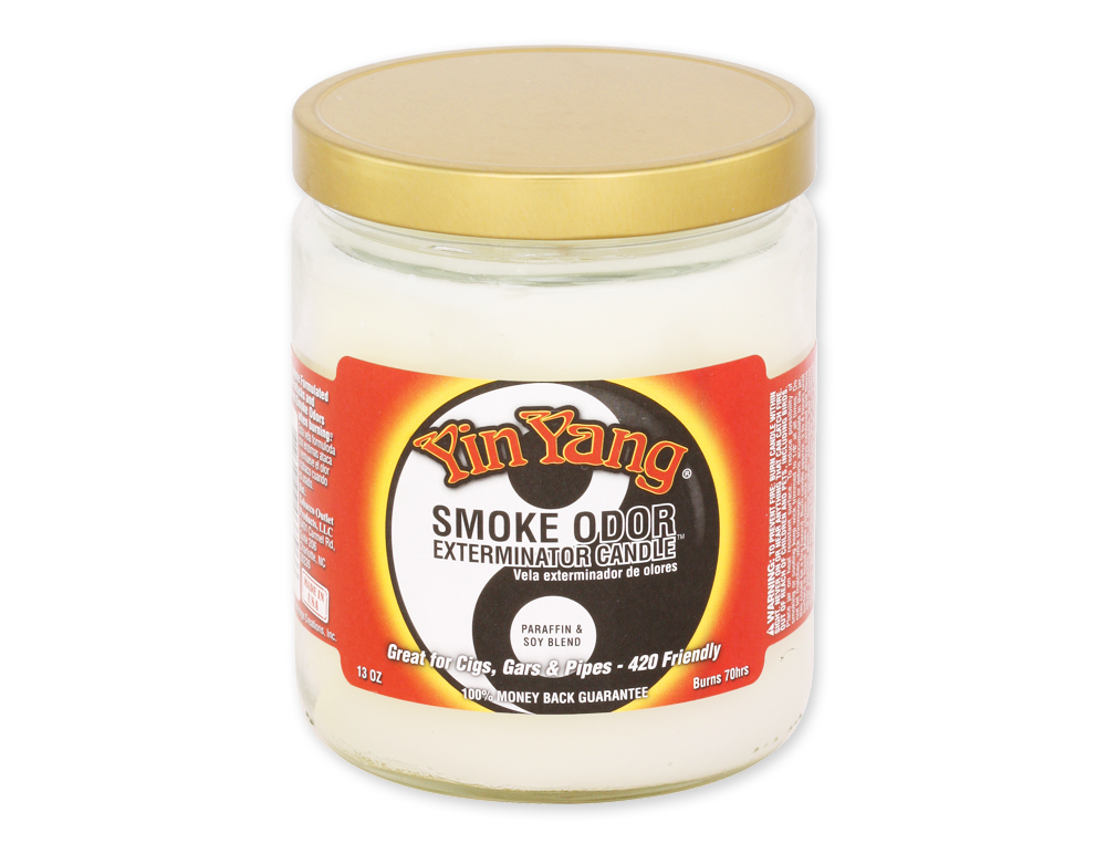 SMOKE ODOR CANDLE YIN YANG SMOKE ODOR CANDLE YIN YANG