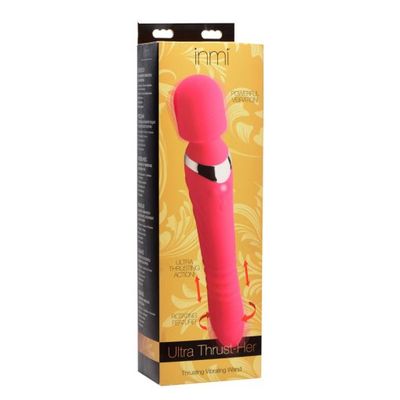 ULTRA THRUSTING AND VIBRATING SIL WAND