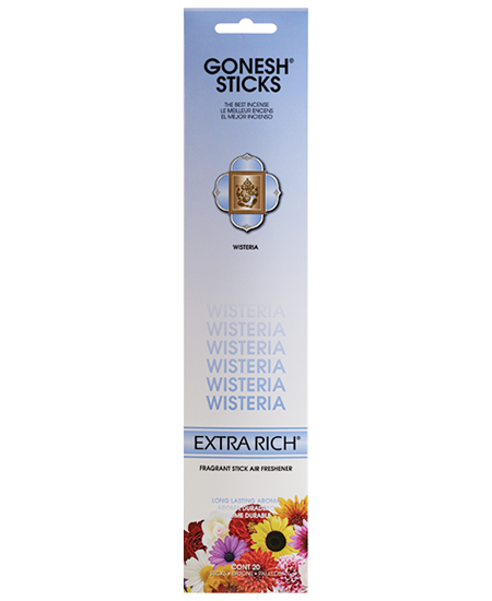 GONESH INCENSE STICKS WISTERIA