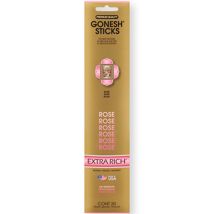 GONESH INCENSE STICKS ROSE
