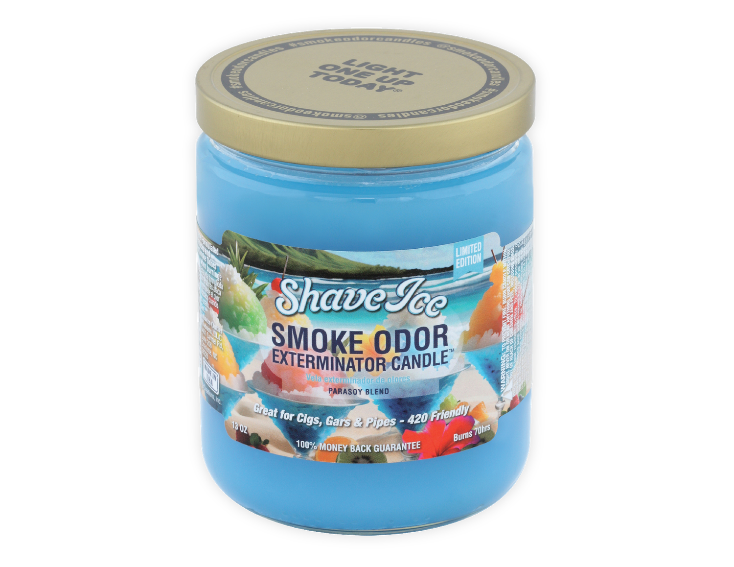 SMOKE ODOR CANDLE SHAVE ICE SMOKE ODOR CANDLE SHAVE ICE