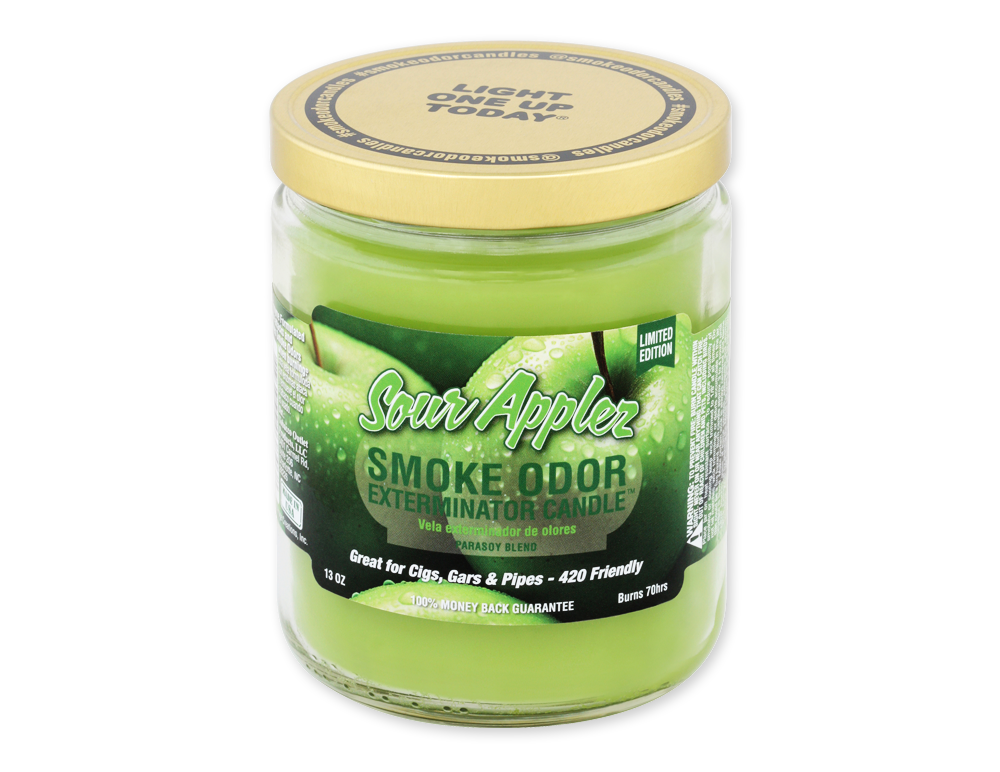 SMOKE ODOR CANDLE SOUR APPLEZ