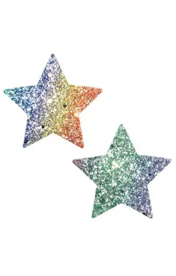 SEQUIN SPARKLE ROCK CANDY RAINBOW PASTIES