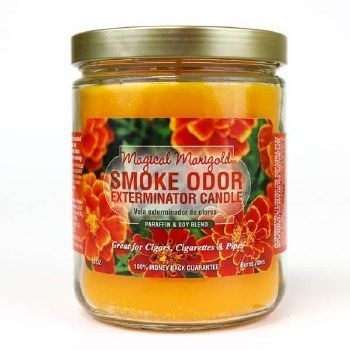 SMOKE ODOR CANDLE MAGICAL MARIGOLD