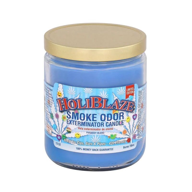 SMOKE ODOR CANDLE HOLLIBLAZE