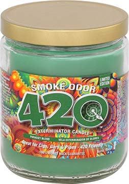 SMOKE ODOR CANDLE 420