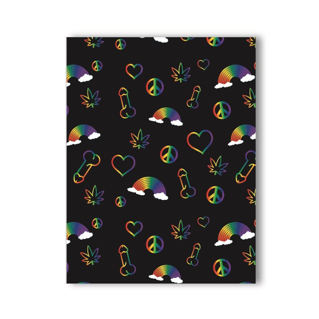 NAUGHTY KARDS RAINBOW DICK