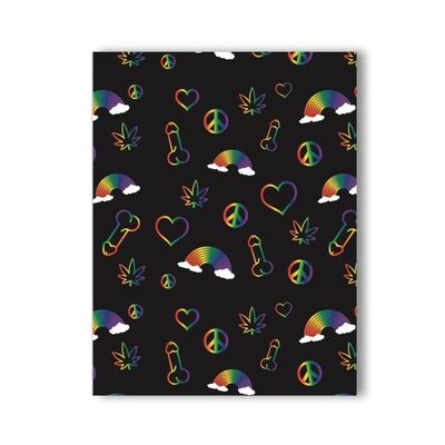 NAUGHTY KARDS RAINBOW DICK