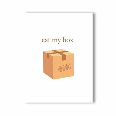 NAUGHTY KARDS EAT MY BOX