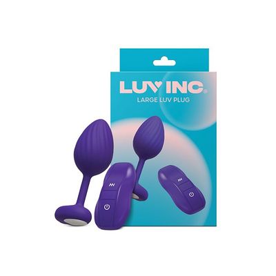 LUV INC PLUG LARGE PURPLE