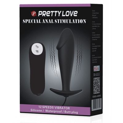 PRETTY LOVE VIBRATING SPECIAL BUTT PLUG