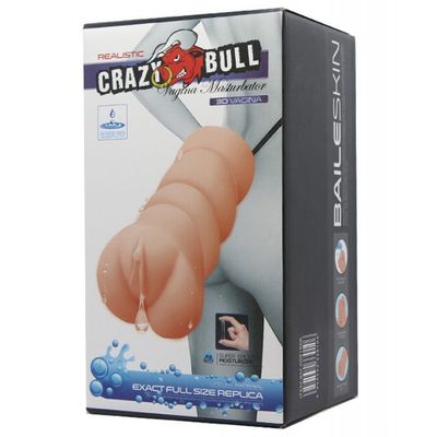 CRAZY BULL NO LUBE VAGINA IVORY