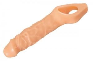 REALLY AMPLE PENIS ENHANCER SHEATH FLESH