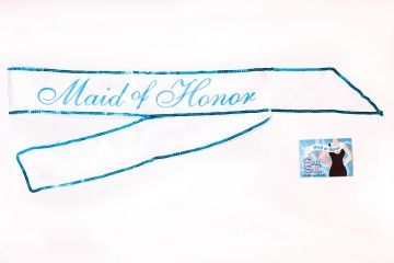MAID OF HONOR PARTY SASH