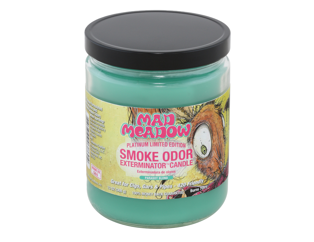 SMOKE ODOR CANDLE MAD MEADOW