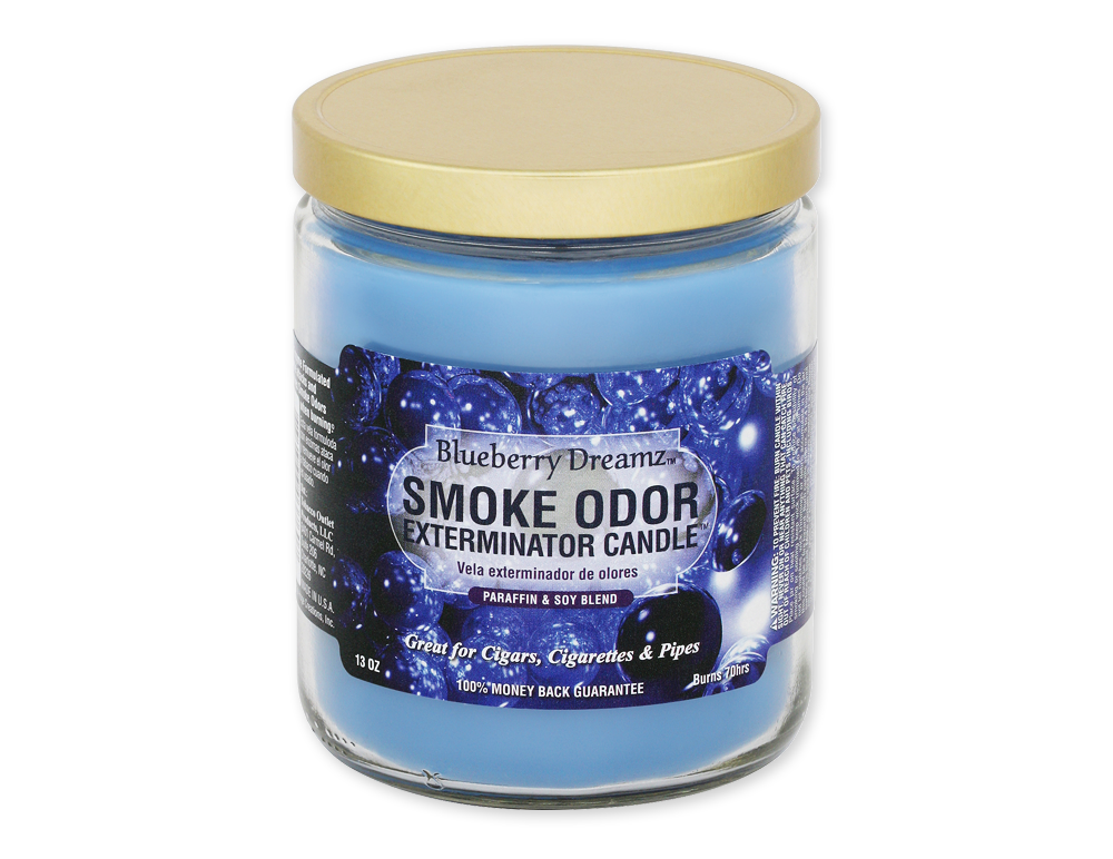SMOKE ODOR CANDLE BLUEBERRY DREAMZ