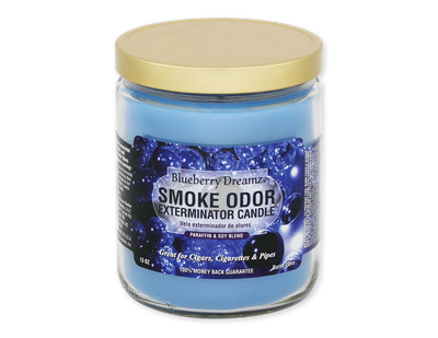 SMOKE ODOR CANDLE BLUEBERRY DREAMZ