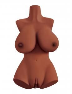PDX PLUS PERFECT 10 TORSO MATURBATOR BROWN