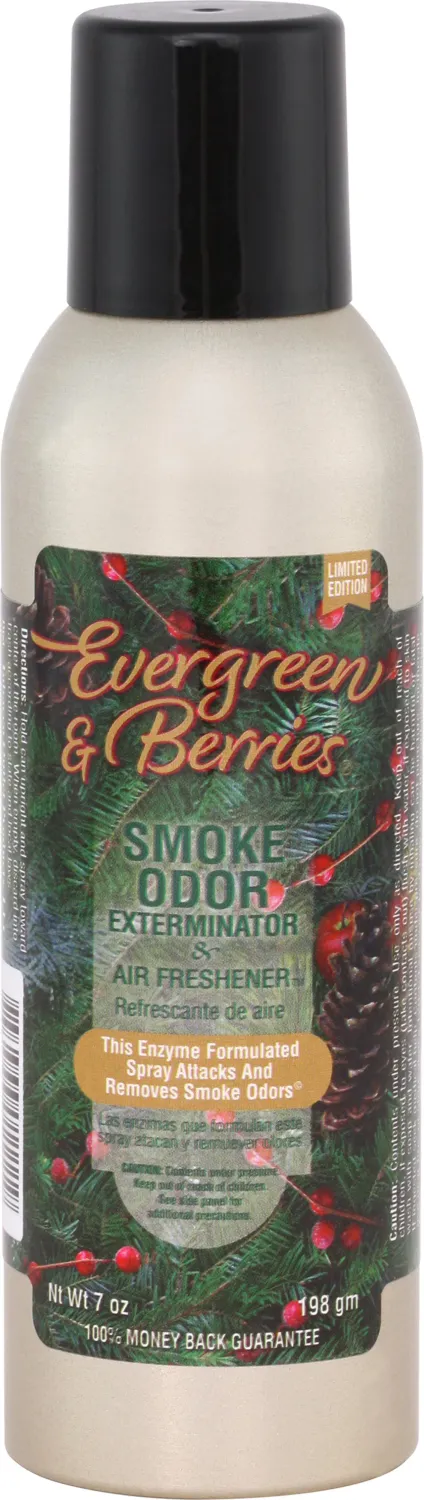 SMOKE ODOR SPRAY EVERGREEN AND BERRIES SMOKE ODOR SPRAY EVERGREEN AND BERRIES
