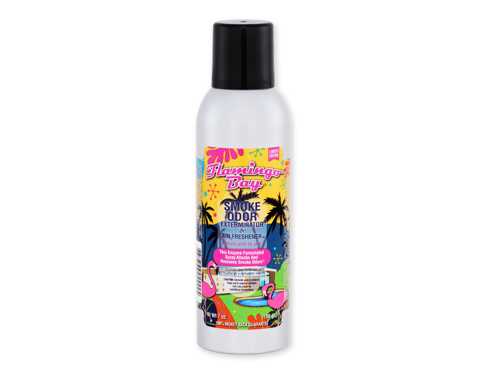 SMOKE ODOR SPRAY FLAMINGO BAY