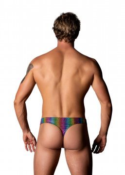 PACK AND PLAY THONG WITH FRONT CONDOM POUCH L/XL