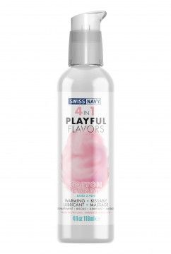 SWISS NAVY 4 IN 1 COTTON CANDY 4OZ