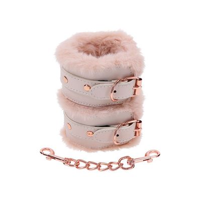 SEX & MISCHIEF PEACHES N CREAM FUR HANDCUFFS SEX & MISCHIEF PEACHES N CREAM FUR HANDCUFFS