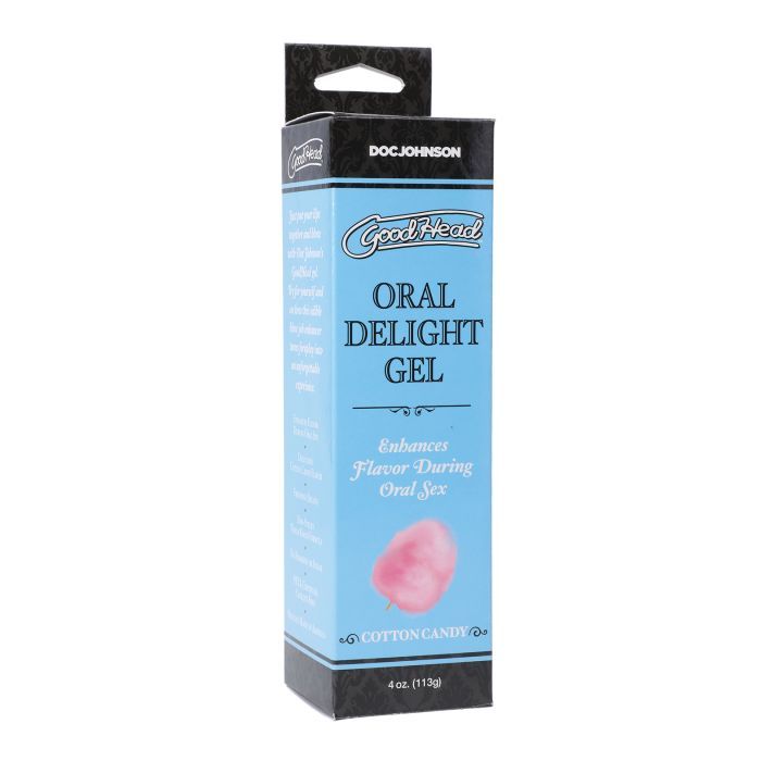 GOODHEAD ORAL DELIGHT GEL COTTON CANDY 4OZ GOODHEAD ORAL DELIGHT GEL COTTON CANDY 4OZ