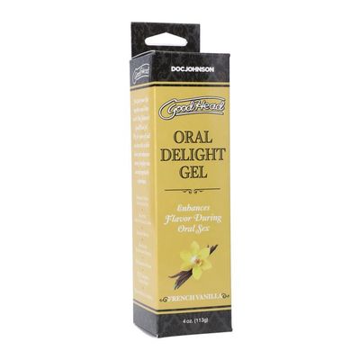 GOODHEAD ORAL DELIGHT GEL FRENCH VANILLA 4OZ GOODHEAD ORAL DELIGHT GEL FRENCH VANILLA 4OZ