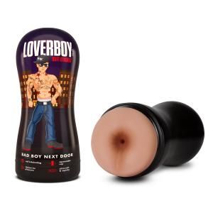 COVERBOY BAD BOY NEXT DOOR SELF LUBRICATING STROKER BEIGE COVERBOY BAD BOY NEXT DOOR SELF LUBRICATING STROKER BEIGE