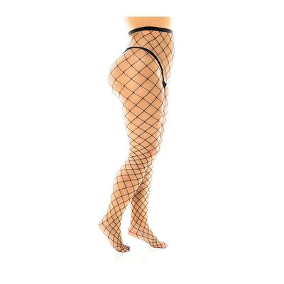 FENCE NET PANTYHOSE BLK QN