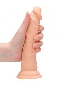 REALROCK 7" DONG FLESH WITHOUT TESTICLES