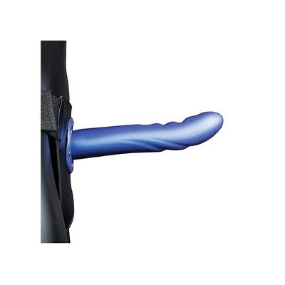 SHOTS OUCH 8" TEXTURED CURVED HOLLOW STRAP ON