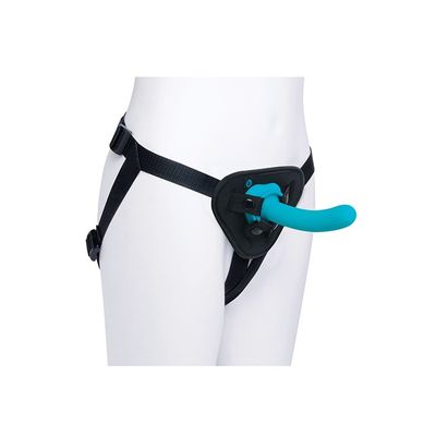 B-VIBE EVERY BODY STRAP ON HARNESS SET W/6" SILICONE DILDO