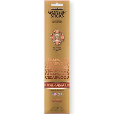 GONESH INCENSE STICKS CEDARWOOD