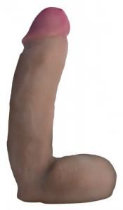 LOADZ 8" DUAL DENSITY SQUIRTING DIDLO DARK