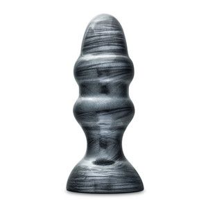 JET BLACK CARBON METALLIC BLACK ANAL PLUG