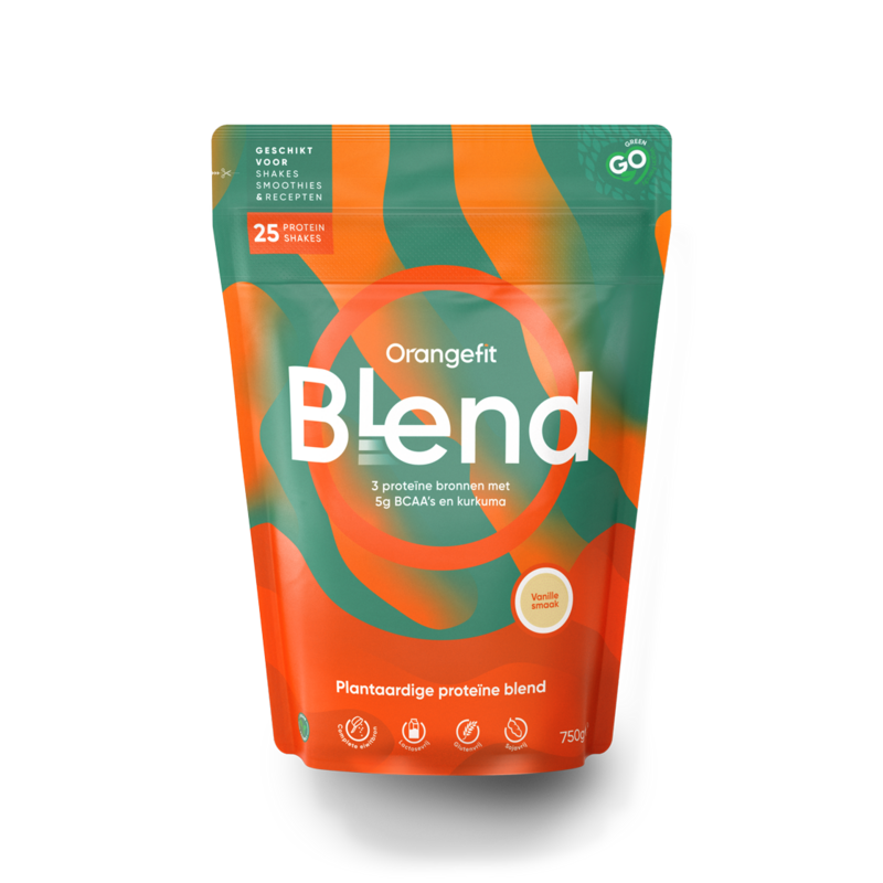 Protein Blend Vanille

3 plantaardige proteïne bronnen, 5g BCAA&#39;s en kurkuma. 25 shakes, just add water.