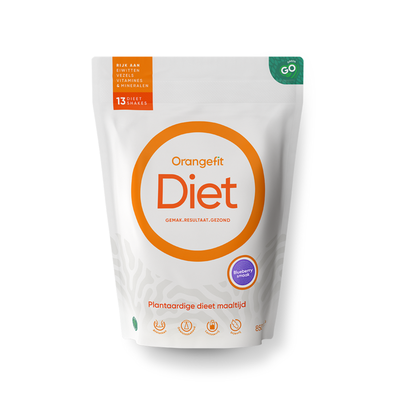 Diet

Afslankshake voor wie gek is op eten. 13 maaltijden, just add water.
Smaak :Bleuberry