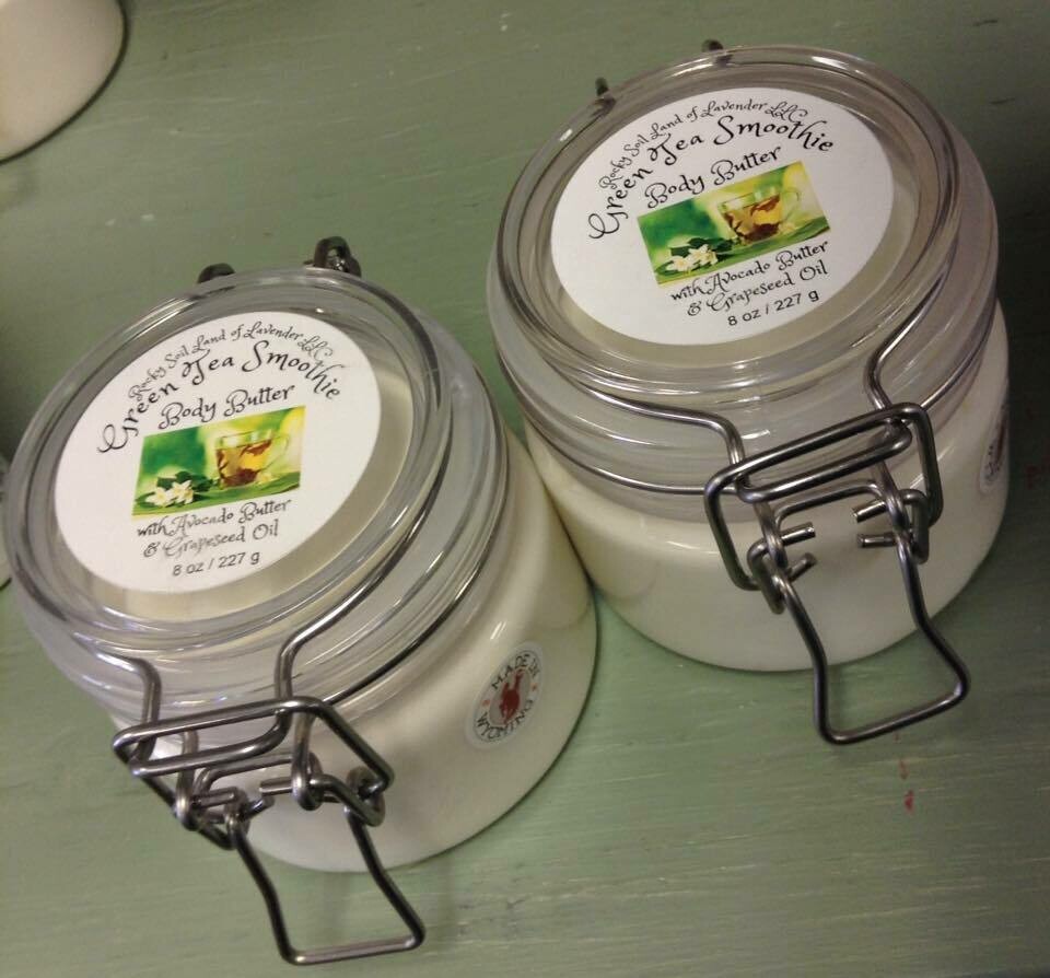 Land of Lavender/Green Tea Smoothie Body Butter 8 oz.