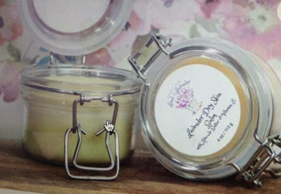 Land of Lavender/Lavender Dry Skin Balm 4 oz.