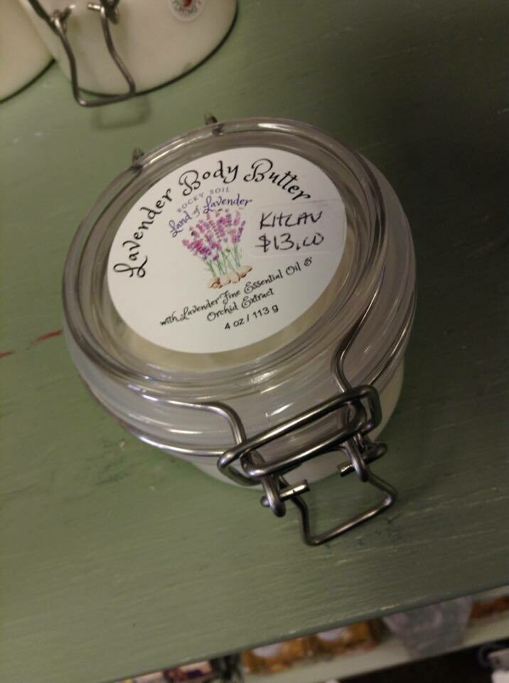 Land of lavender/Lavender Body Butter 4 oz.
