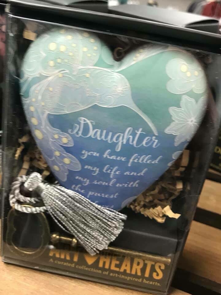 Home Decor/art heart/Daughter/art heart decor