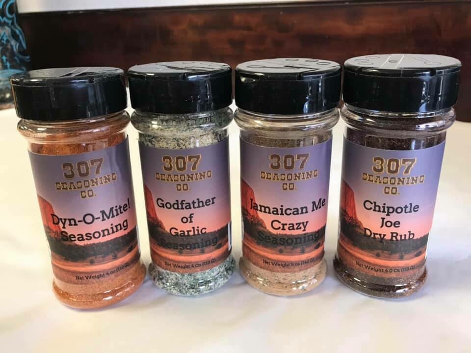 307 Seasoning Co. Rubs/4 flavors