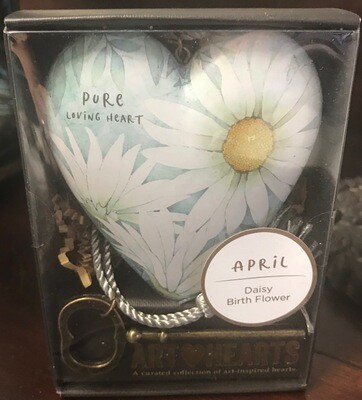 Home Decor/art heart//April Art Heart